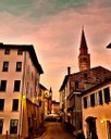 Una...Pordenone d'altri tempi grazie alle luci del tramoto Foto di Eri Koldashi @ek.photography.al (01/02/2023)